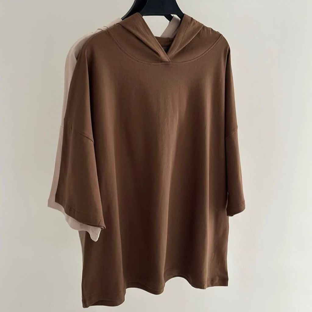 فروش اینترنتی تیشرت کلاه دار باکسی basic