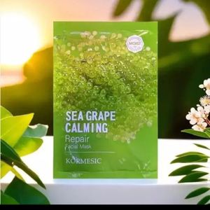 فروش اینترنتی ⚜️ ماسک ورقه ای ترمیم کننده انگور دریایی کورمسیک