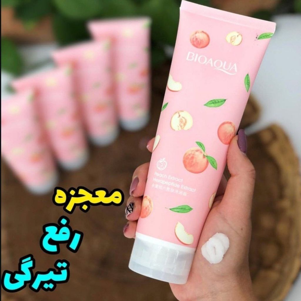 خرید انلاین نمک بدن هلو بیوآکوا