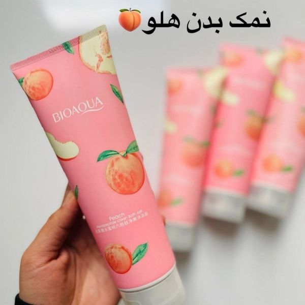 نمک بدن هلو بیوآکوا