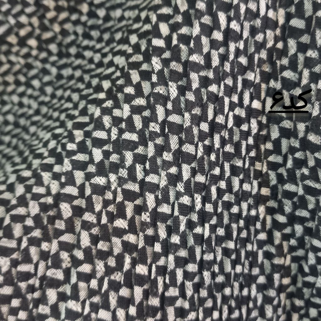 قیمت شال پلیسه ای نخی کد677