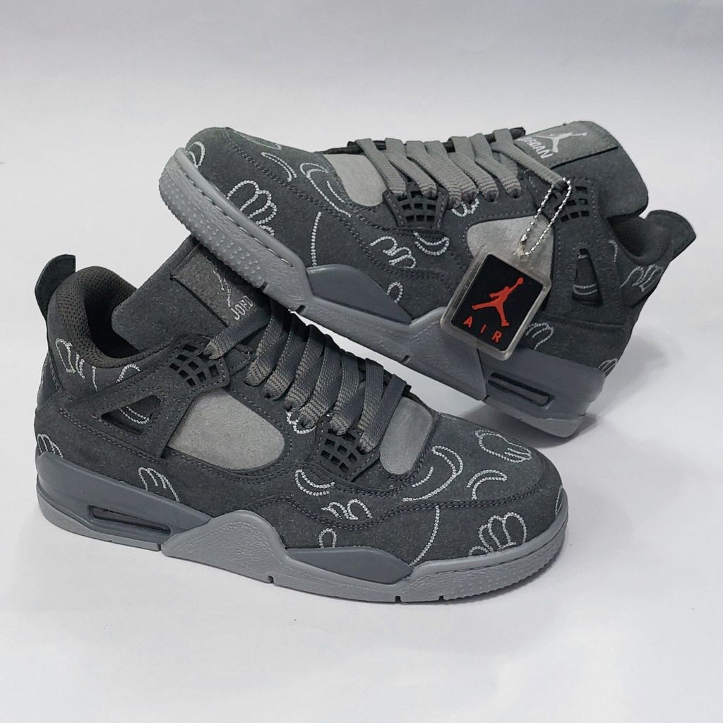 فروش اینترنتی کتونی نایک جردن 4 کاز Nike jordan 4 kaws