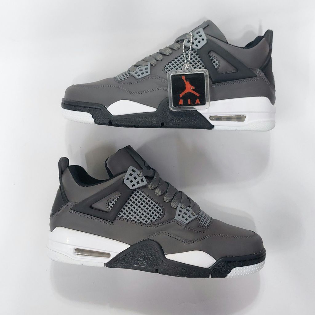 خرید آنلاین کتونی نایک جردن 4 طوسی Nike Jordan 4 بسیار با کیفیت