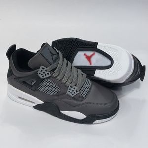 خرید اینترنتی کتونی نایک جردن 4 طوسی Nike Jordan 4 بسیار با کیفیت