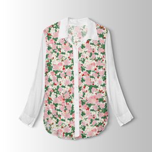 خرید انلاین پارچه لباسی طرح دار پارچه الف مدل کرپ بوگاتی طرح گلدار کد 4011607