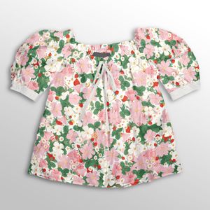 قیمت پارچه لباسی طرح دار پارچه الف مدل کرپ بوگاتی طرح گلدار کد 4011607