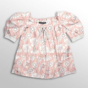فروش اینترنتی پارچه لباسی طرح دار پارچه الف مدل کرپ بوگاتی طرح گلدار کد 4011657