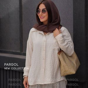 خرید آنلاین شومیز دکمه ای زنانه نیلا