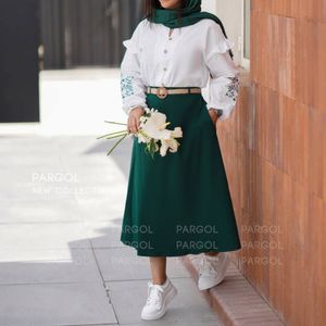 خرید آنلاین شومیز و دامن دخترانه گلدوزی میرا☺️