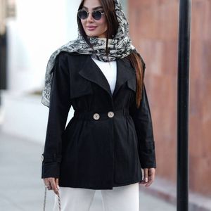 خرید آنلاین مانتو عروسکی کمر کش