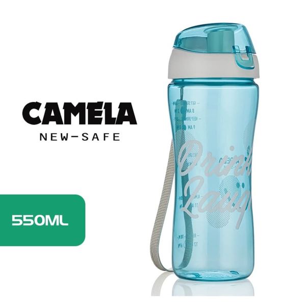 قمقمه نشکن Camela حجم 550 میل اورجینال – سبک، مقاوم، ضد نشت