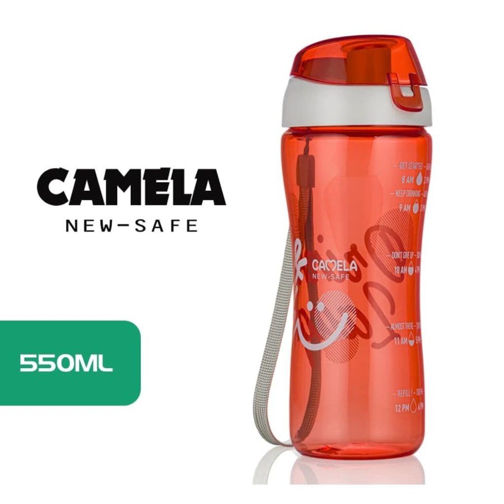 خرید آنلاین قمقمه نشکن Camela حجم 550 میل اورجینال – سبک، مقاوم، ضد نشت
