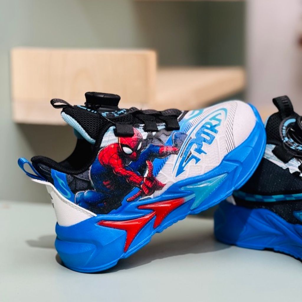 خرید اینترنتی قیمت کتونی بچگانه مرد عنکبوتی برند Bear کد 122002