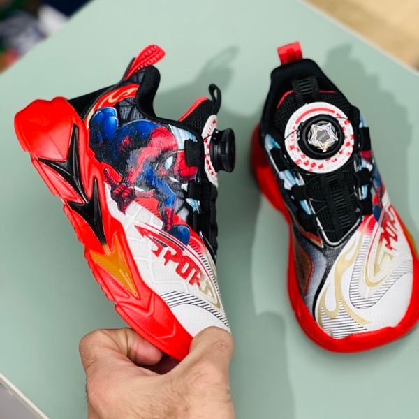 کتونی بچگانه مرد عنکبوتی برند Bear کد 122002