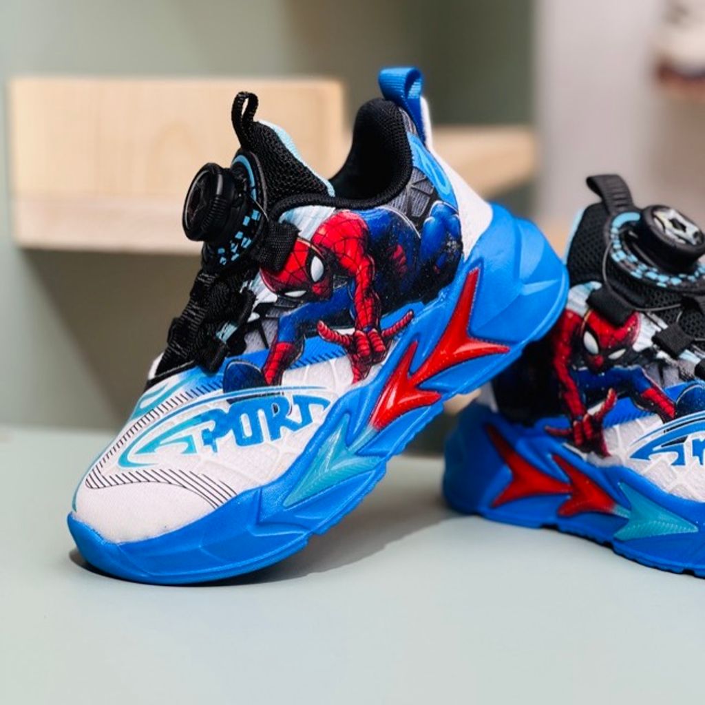 خرید اینترنتی قیمت کتونی بچگانه مرد عنکبوتی برند Bear کد 122002