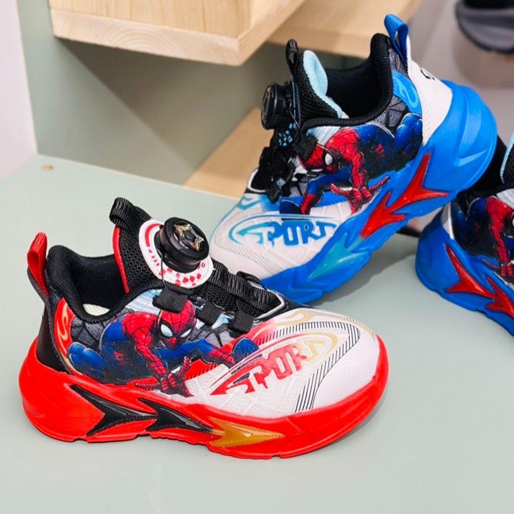 خرید اینترنتی قیمت کتونی بچگانه مرد عنکبوتی برند Bear کد 122002