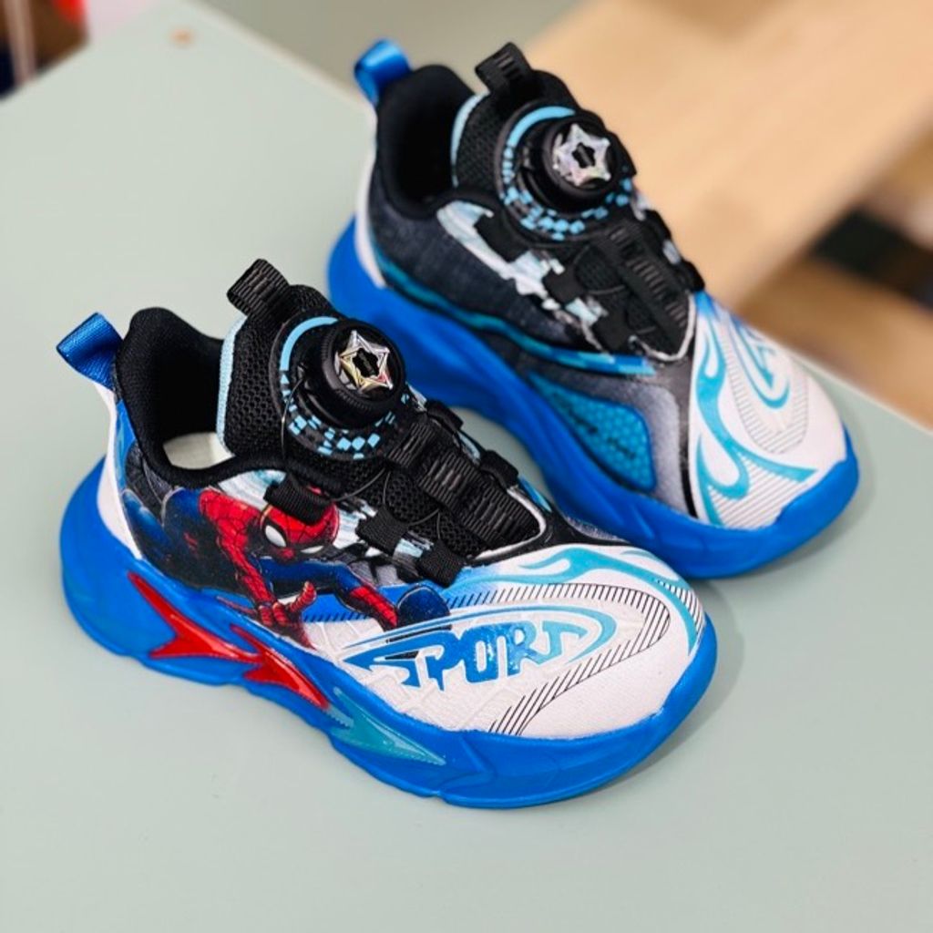 خرید اینترنتی قیمت کتونی بچگانه مرد عنکبوتی برند Bear کد 122002