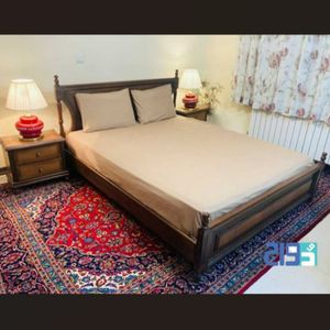 روتختی کشدار ساده دونفره عرض 180 نسکافه ای