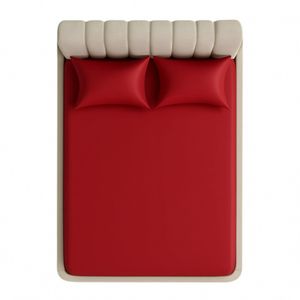 روتختی کشدار ساده دونفره عرض 180 زرشکی