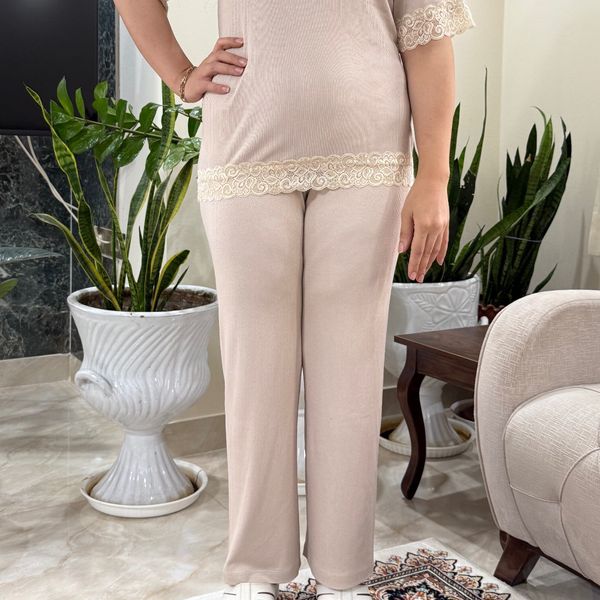 تیشرت شلوار زنانه کبریتی