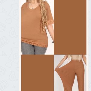 قیمت تیشرت شلوار زنانه کبریتی