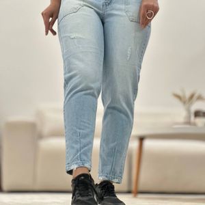 خرید اینترنتی شلوار جین زنانه مام استایل رادو