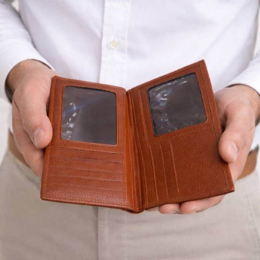 فروش اینترنتی کیفپول وجاکارتی چرم طبیعی