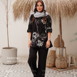 خرید اینترنتی ست شومیز و شلوار میلانا