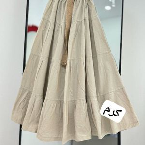 خرید آنلاین دامن زنانه لنین رنگی رنگی