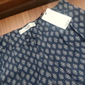 قیمت ارزان شلوار حریر واید لگ برند منگو mango