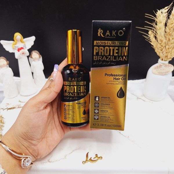 روغن مو حرفه ای کراتین و پروتیین راکو RAKO