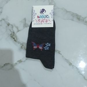 خرید اینترنتی جوراب ساقدار پروانه