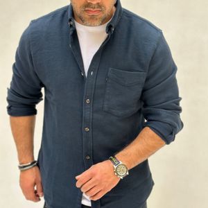 خرید اینترنتی پیراهن نخی مدل گونی بافت