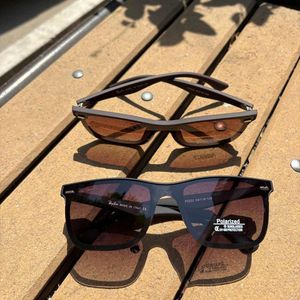 خرید انلاین عینک آفتابی مدل Ray-Ban (مشکی و قهوه ای)