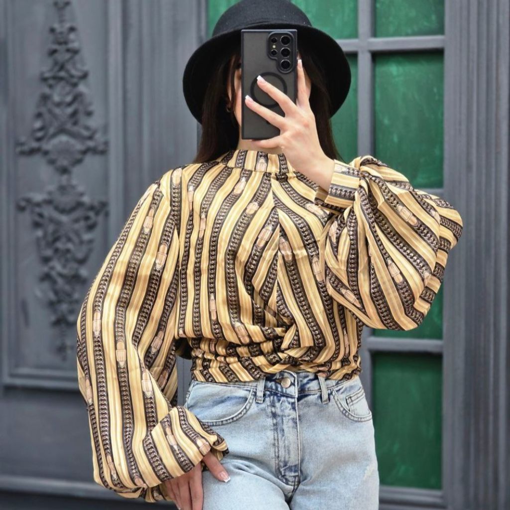 قیمت شومیز مجلسی الیزه مدل گره ای