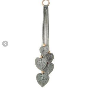 خرید انلاین ریسه برگ مکرومه بافی طرح تولد