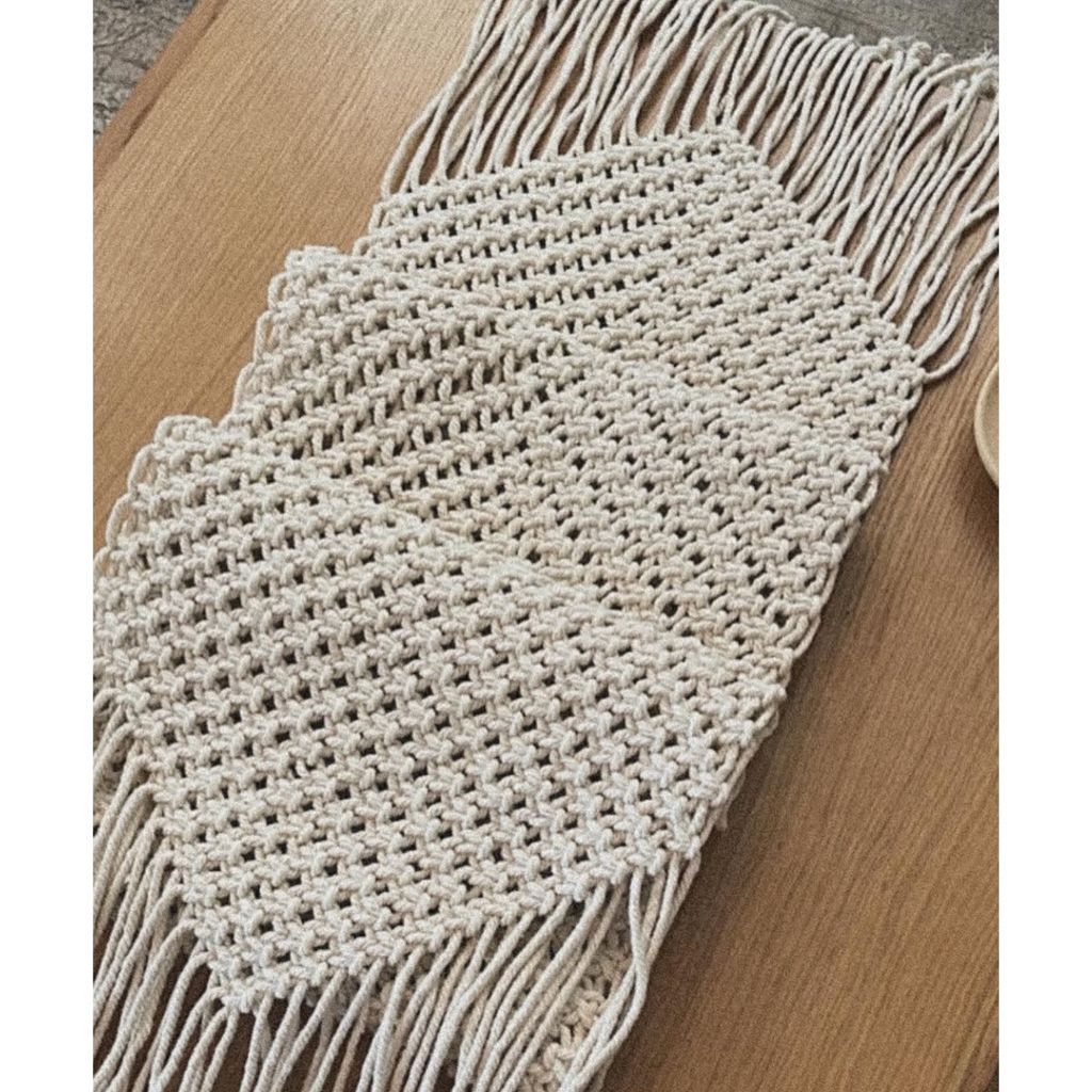 خرید انلاین رانر رومیزی مکرومه طرح کوثر