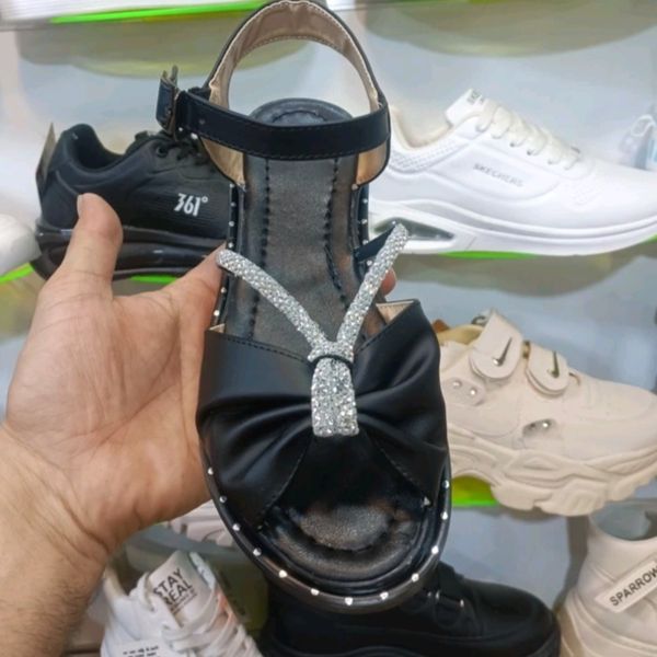 صندل تابستانه زنانه دخترانه نگین ثابت شیک.پاخور عالی