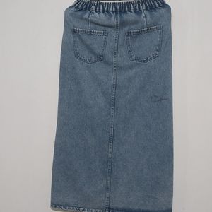 دامن جین دکمه دار سایز30