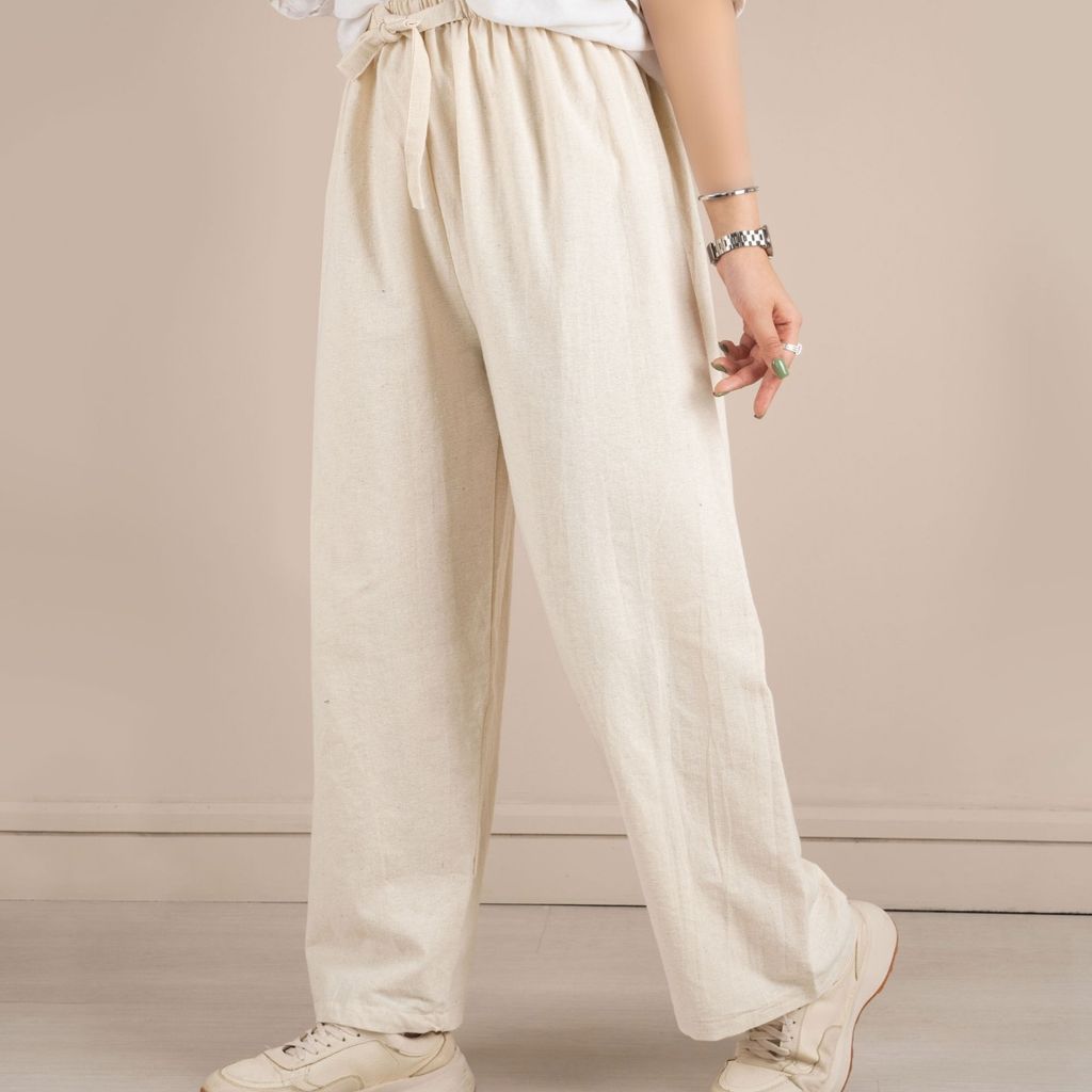 خرید اینترنتی شلوار نیم بگ استخونی