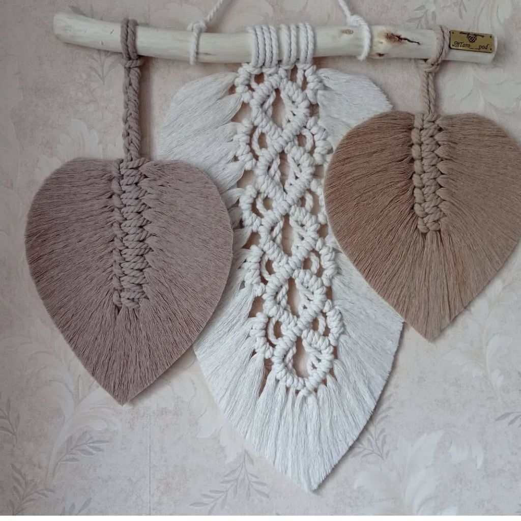 قیمت مینی دیوار کوب مکرومه بافی مدل آسو