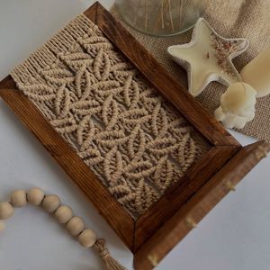 خرید اینترنتی جا کلیدی مکرومه مدل افشان