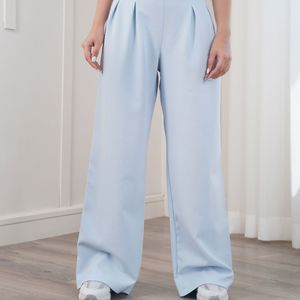 مشخصات شلوار پارچه ایی بگ آبی