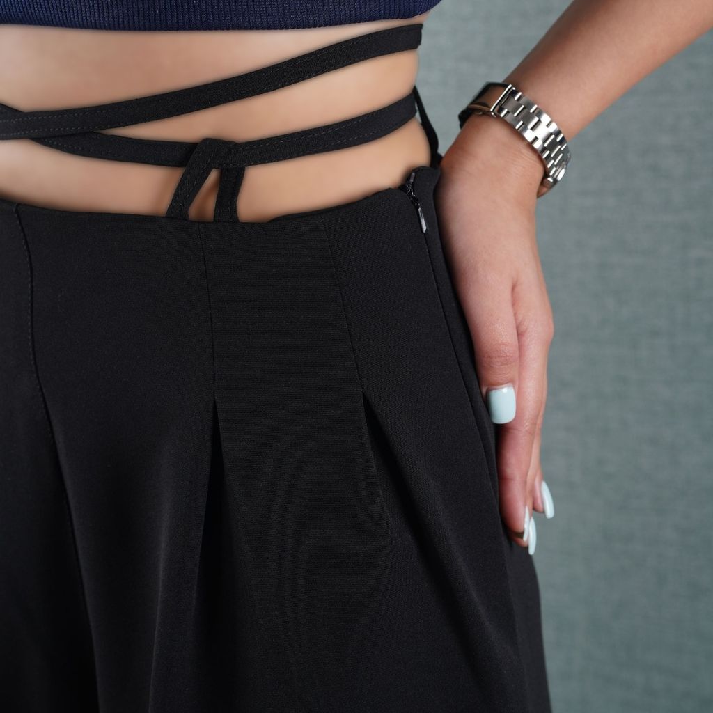 قیمت ارزان شلوار بگ مشکی ژونا