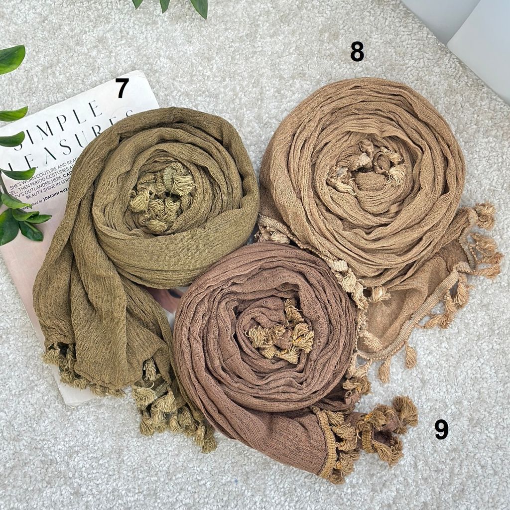 قیمت شال منگوله دار رنگی