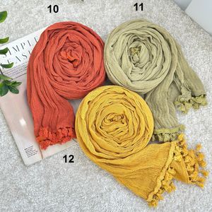 خرید انلاین شال منگوله دار رنگی