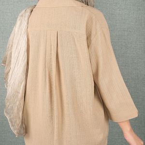 فروش اینترنتی شومیز لینن نسکافه ای