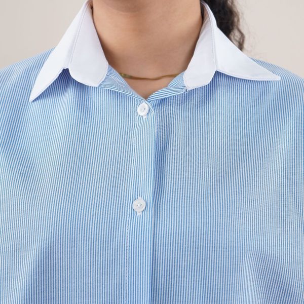 شومیز مانتویی راه راه دنیا