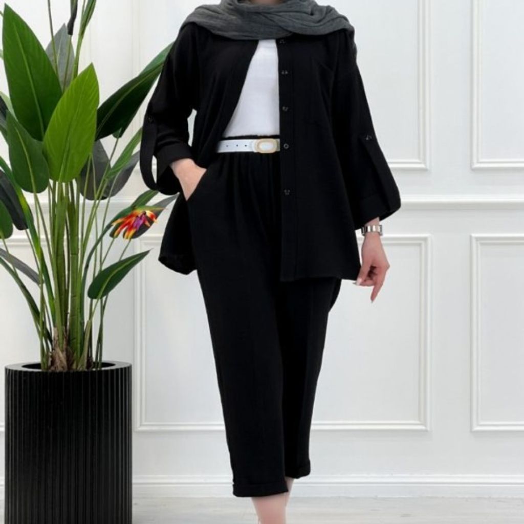 مشخصات مانتو شلوار آوینا