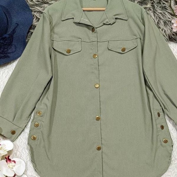 مانتو کتان کش اعلا